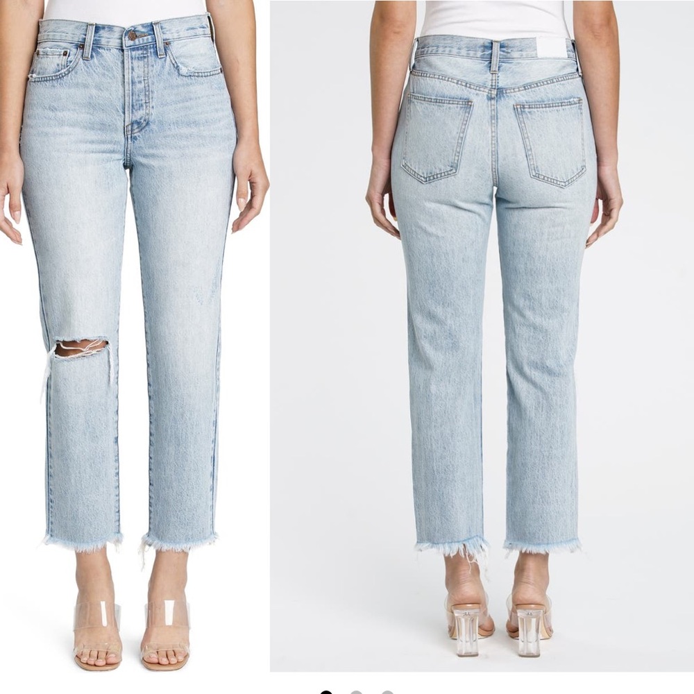 Pistola Charlie High Waist Straight Leg Jeans